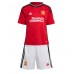 Billige Manchester United Anthony Martial #9 Børnetøj Hjemmebanetrøje til baby 2023-24 Kortærmet (+ korte bukser)